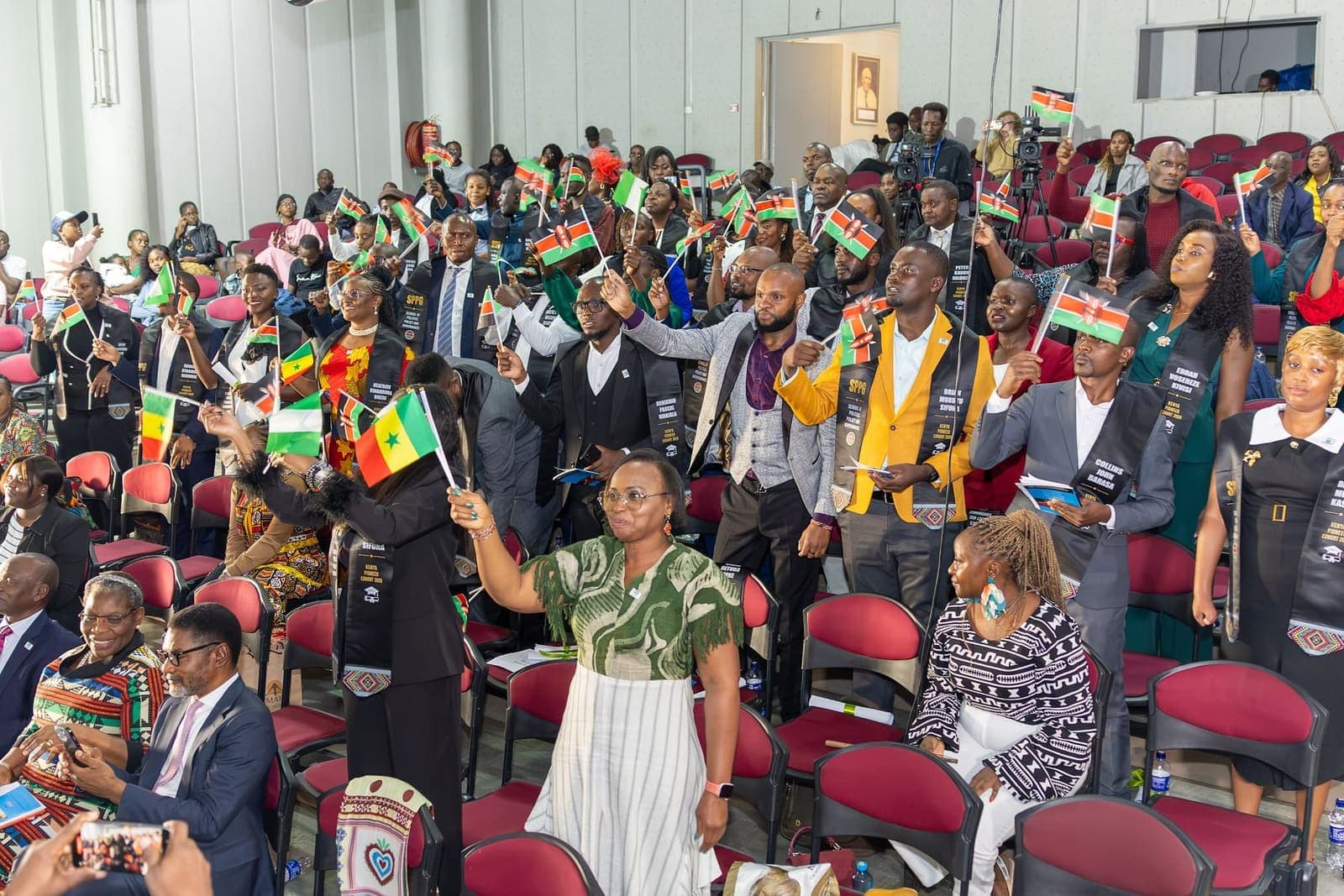 The hall celebrates Kenya's pioneer class