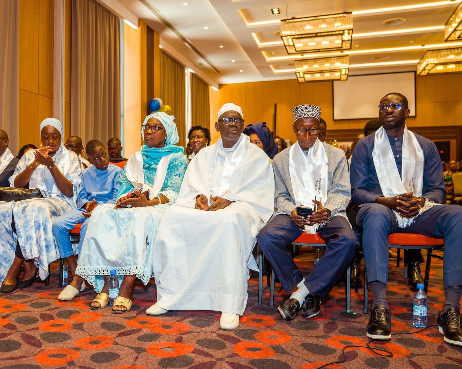Graduates and guests at the Remise de Diplômes, Dakar